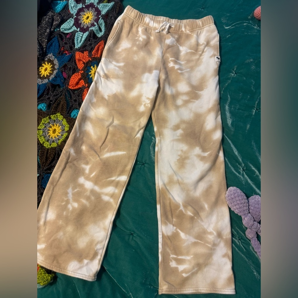 Abercrombie kids wide leg sweatpants